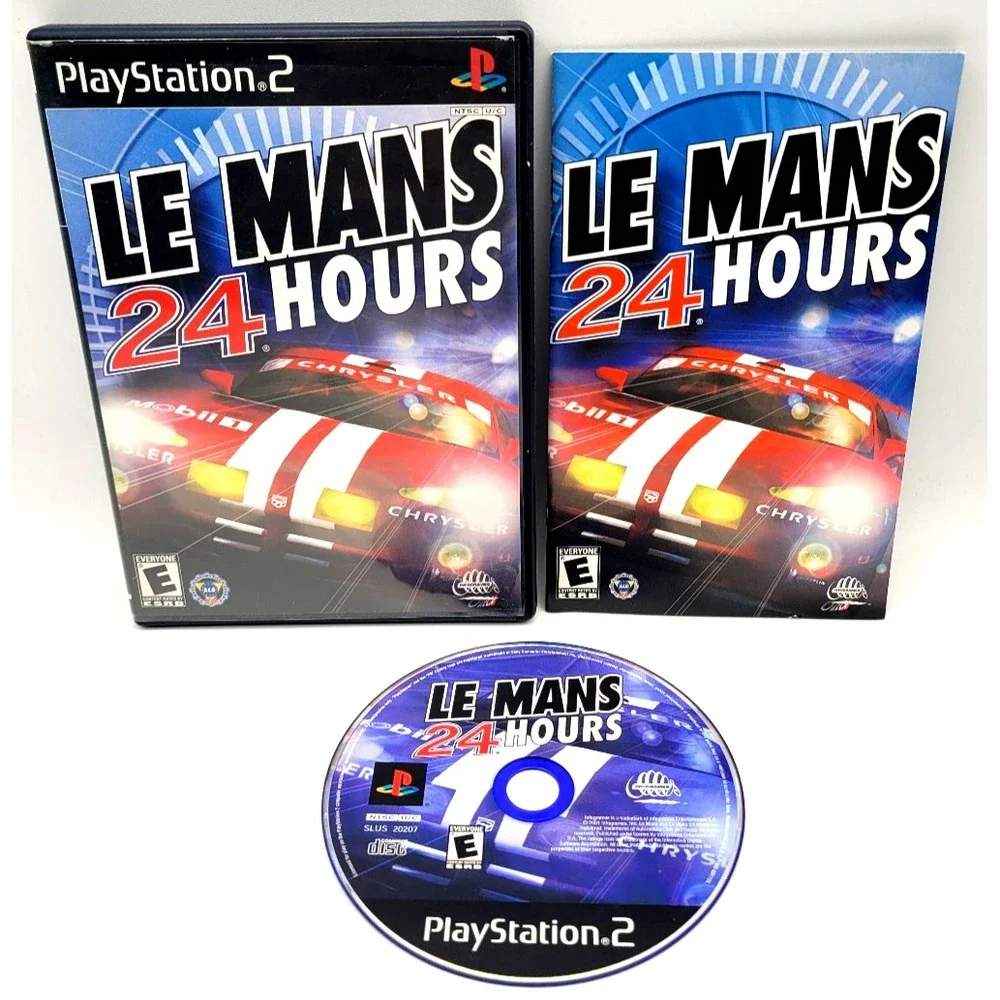 Le Mans 24 Hours PS2 Playstation 2 CIB‎ COMPLETE IN BOX